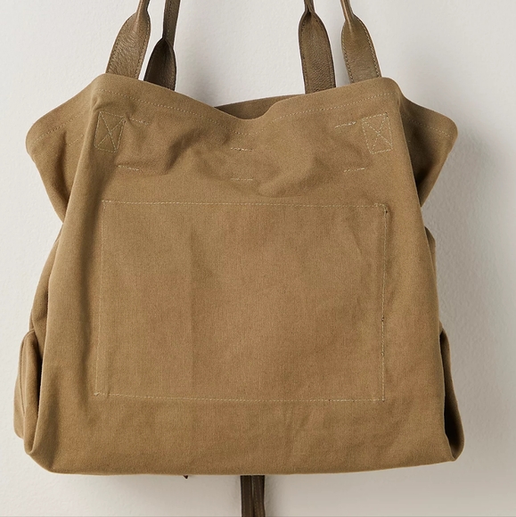 Free People Daybreaker Tote/Olive - Picture 3 of 10